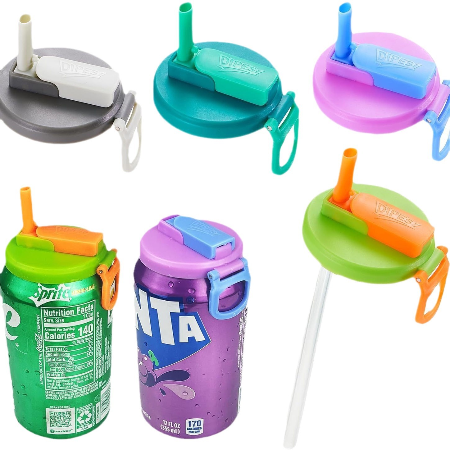 🎁TikTok Last Day Promotion -70% OFF🔥Straw Soda Can Lid