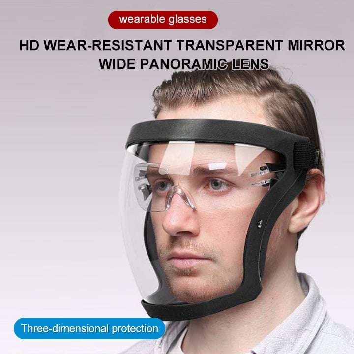 🔥New Year Promotion 48% OFF🔥Upgraded Anti-Fog Protective Full Face Shield