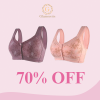 🎁LAST DAY 45% OFF🎁Front Closure Shaping Push Up Cotton Bra-Seamless, Beauty, Comfy