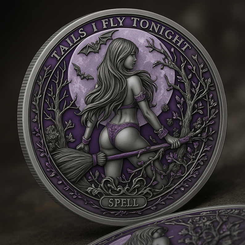 🏆Flash Sale 60% OFF - Witch's Magical Night Commemorative Coin