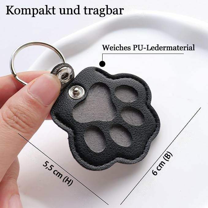🔥Kaufen Sie 3 und erhalten Sie 1 gratis💖 Schlüsselanhänger aus Leder zur Erinnerung an Ihr Haustier
