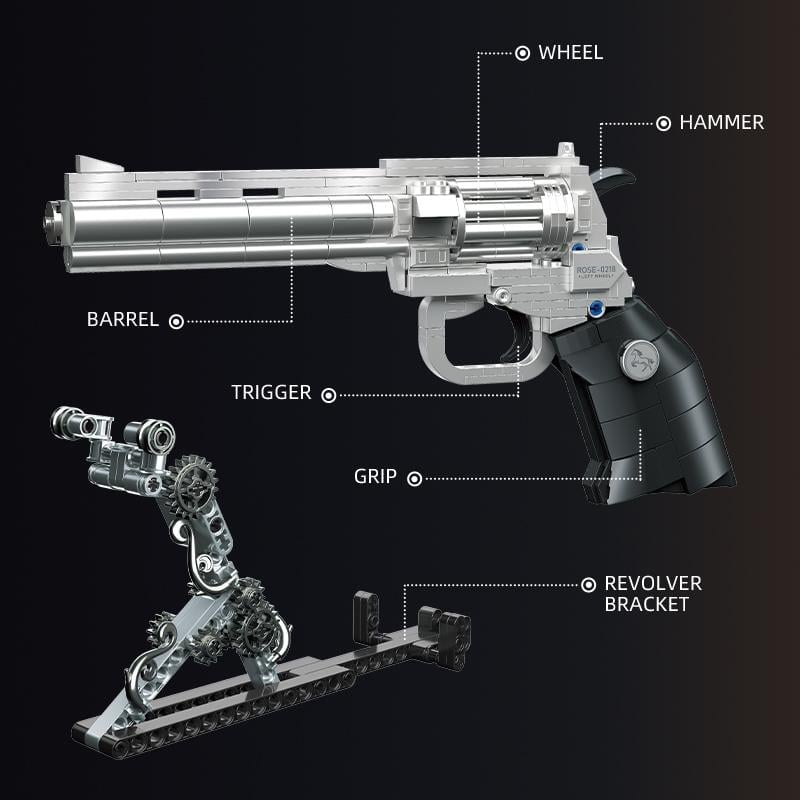 💥HOT SALE 49% OFF💖Guns & Petals Decorative Revolver Model
