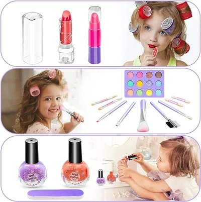 💥LAST DAY SALE 50% OFF💥Kids Washable Makeup Beauty Kit