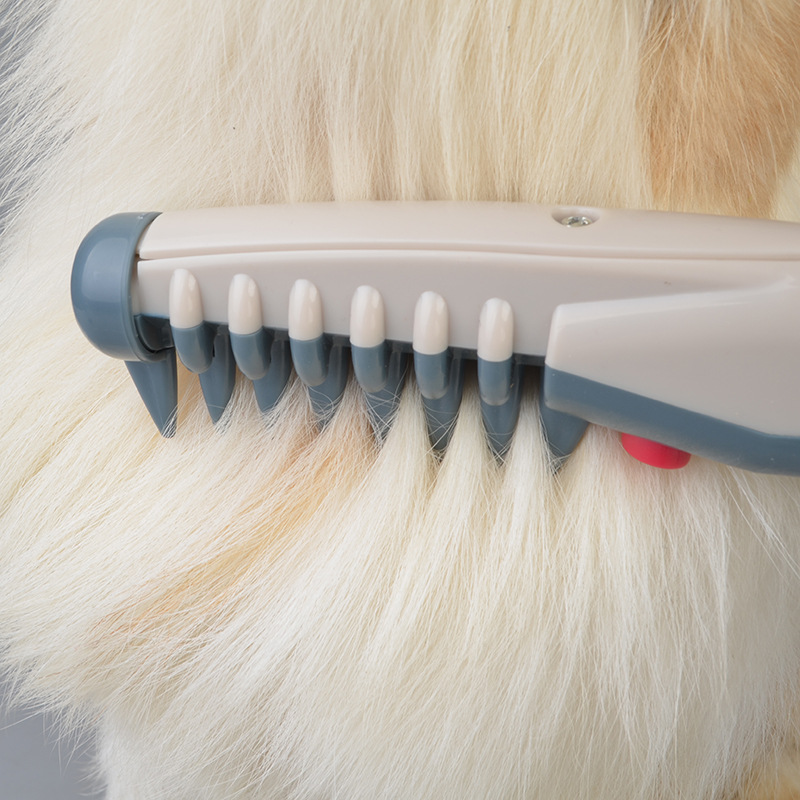 (🔥Last Day Promotion - 48% OFF) Electric Pet Grooming Comb Knot Out Remove Knots & Tangles