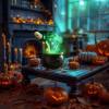 🎁TikTok Last Day Sale - 70% OFF🧙‍♀Halloween Witch Cauldron Pot Bucket with Magic Floating Potion