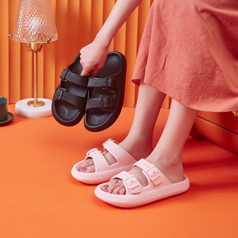 🔥LAST DAY SALE 50% OFF💕Adjustable Anti-Slip Soft Comfortable Pillow Sandals