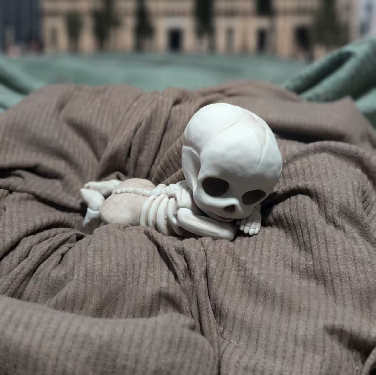 🖤Reborn Silicone Skeleton Baby🍼