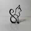 Cat Minimalistic Sculpture