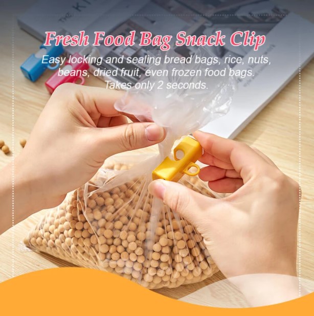 (Clearance Sale-48% OFF) Fresh Food Bag Snack Clip