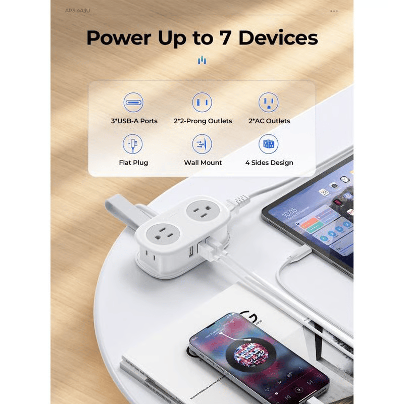 🔥Last Day Promotion 50% OFF🔥Travel Power Strip