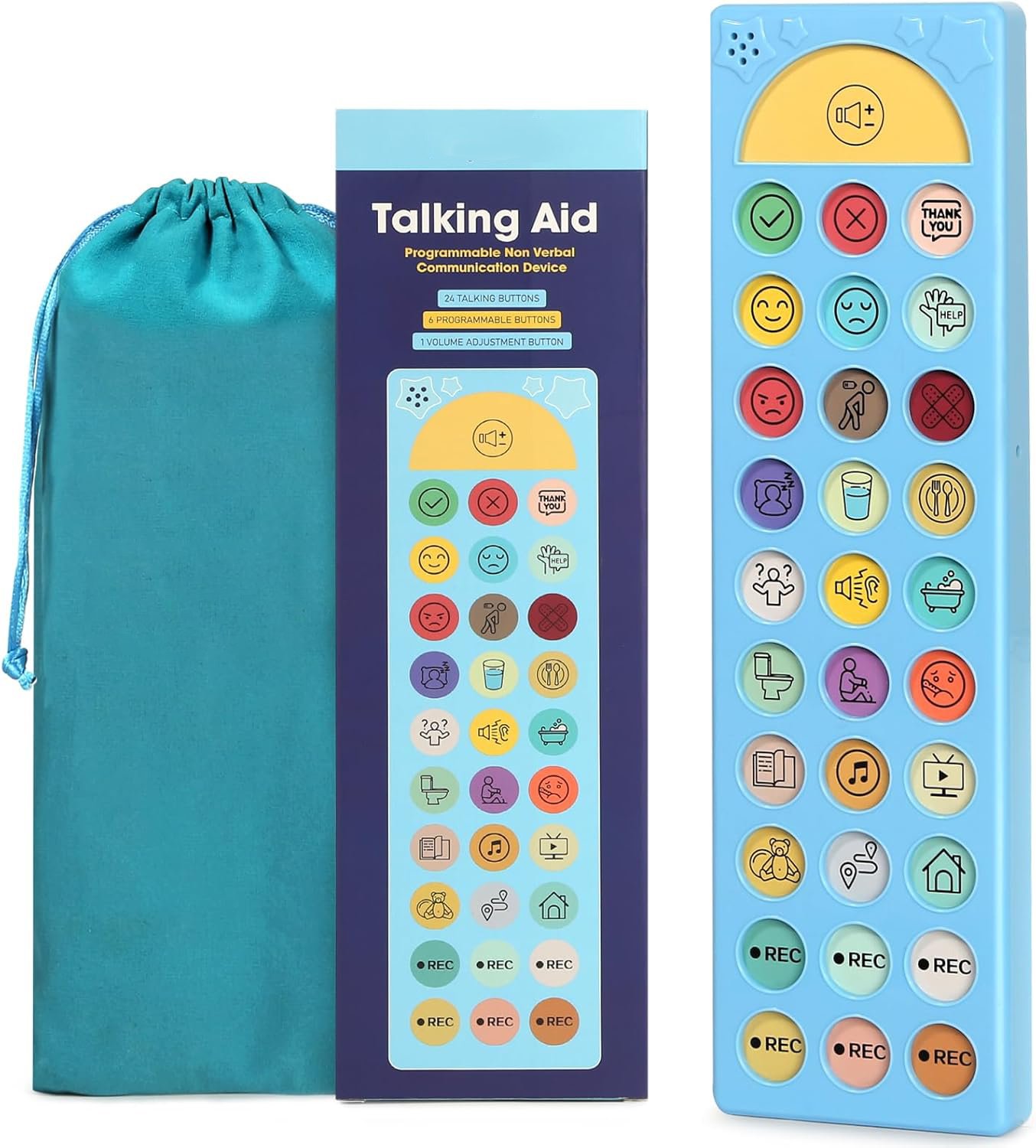 ⏰LAST DAY SALE 50% OFF💥AAC Device for Autism, Non Verbal Communication Tools for Speech Therapy & Stroke Rehab