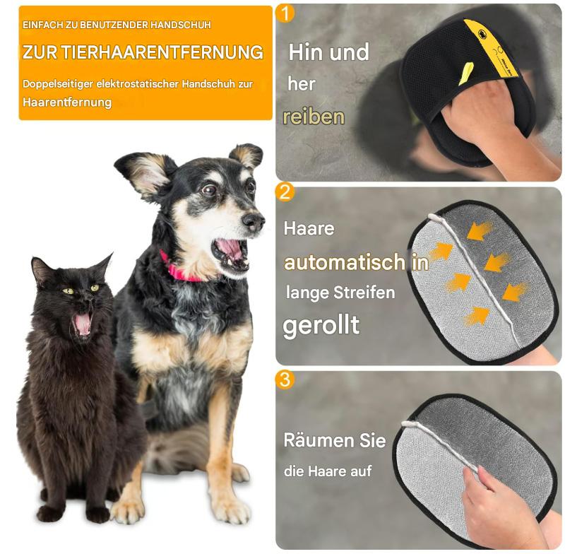 🔥Letzter Tag -51% Rabatt|Letzter Tag 🐱🐶Tierhaar-Entferner-Handschuhe