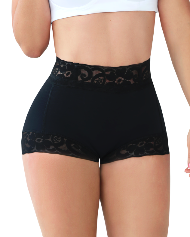 🔥Last Day Buy 1 Get 1 Free(Add 2 To The Cart)🔥 -- Women Lace Classic Daily Wear Body Shaper Butt Lifter Panty Smoothing Brief