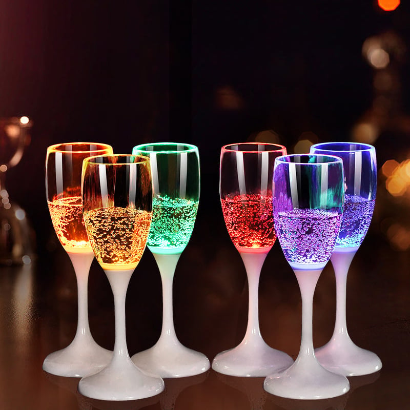 🎉 Party-Ready LED Light Up Wine & Champagne Glasses