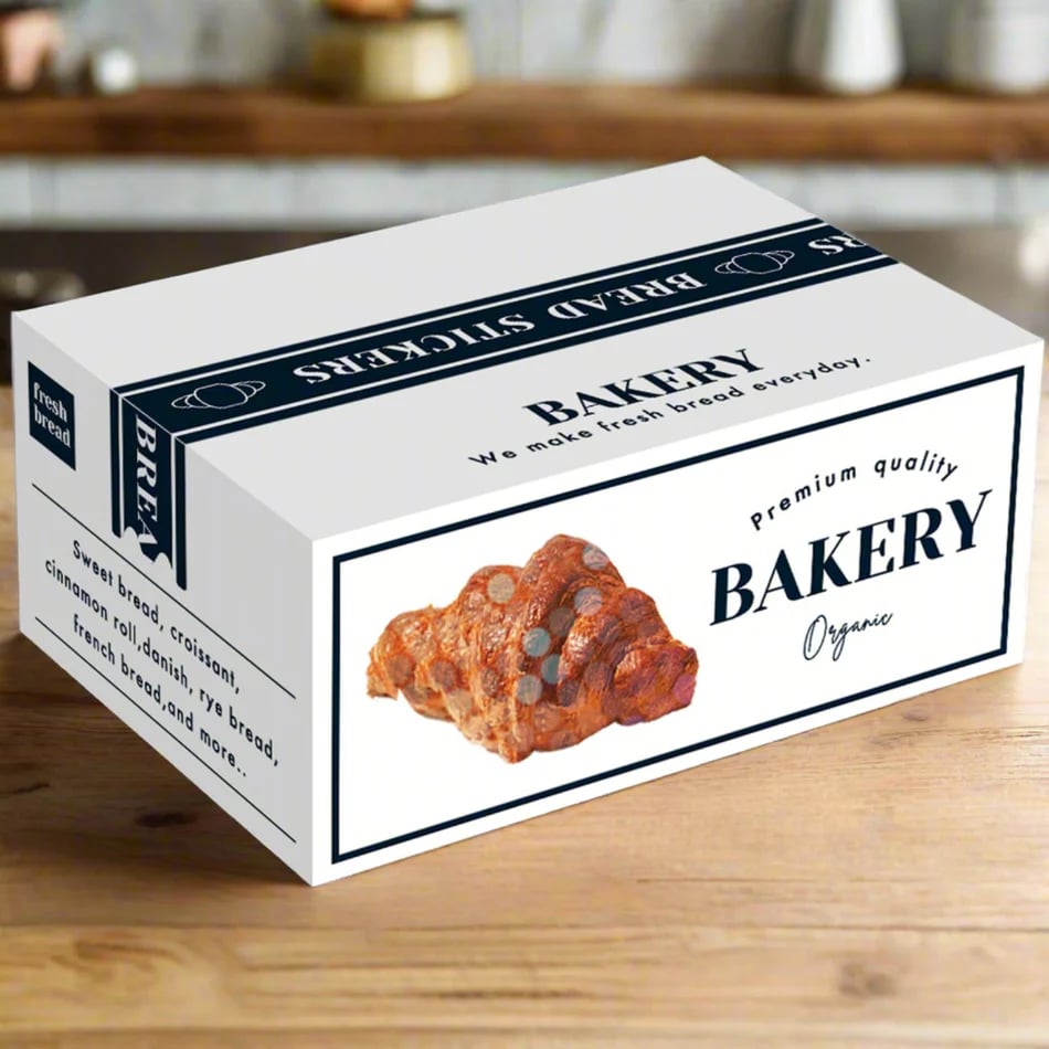Miniature Shipping Box Flake Sticker Set