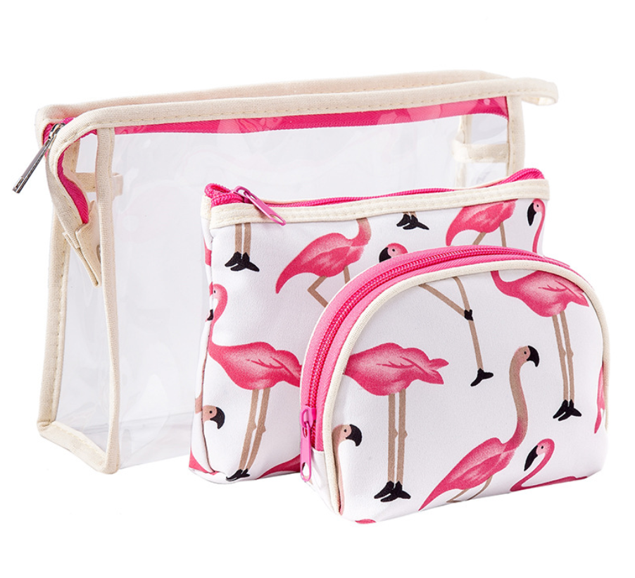 Fashion Brand 3pcs/set  Cosmetic Bags