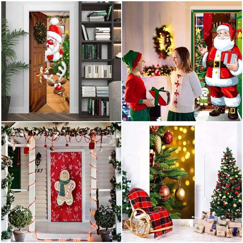 🌲Early Christmas Sale 48% OFF🎁2024 Christmas Front Door Decoration