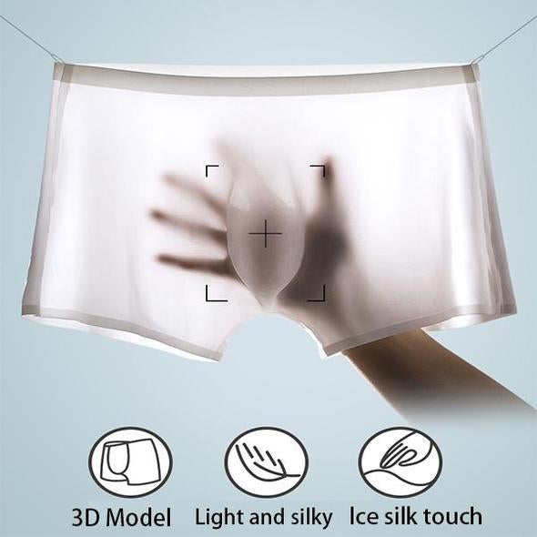 Men's Ice Silk Breathable Underwear-buy 2 get 1 free