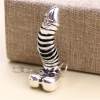 925 Sterling Silver Penis Pendant Pullable Penis Pendant, Hanging Male Sex Organ Pendant, Fun Gift
