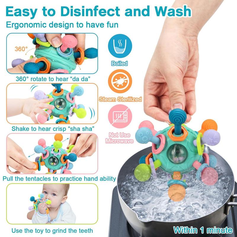 🔥Last Day 50% OFF🔥Colorful Baby Teething Toy