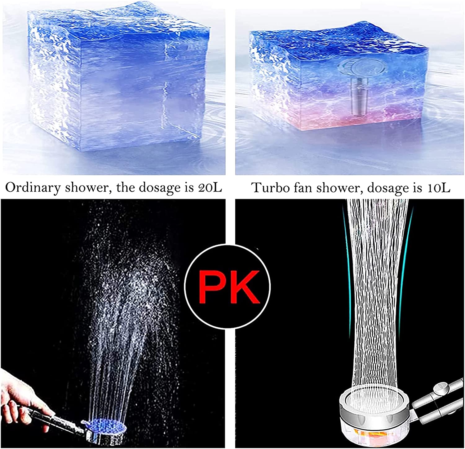 Last Day Promotion 48% OFF - High Pressure Shower Head(BUY MORE SAVE MORE)