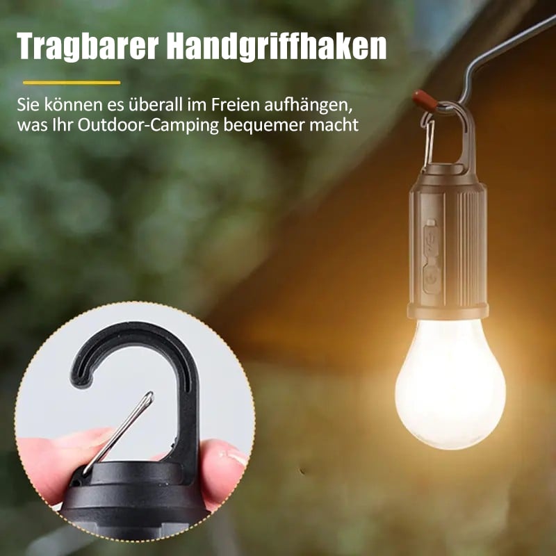 Letzter Aktionstag!🔥Vintage Solar-Campinglampe