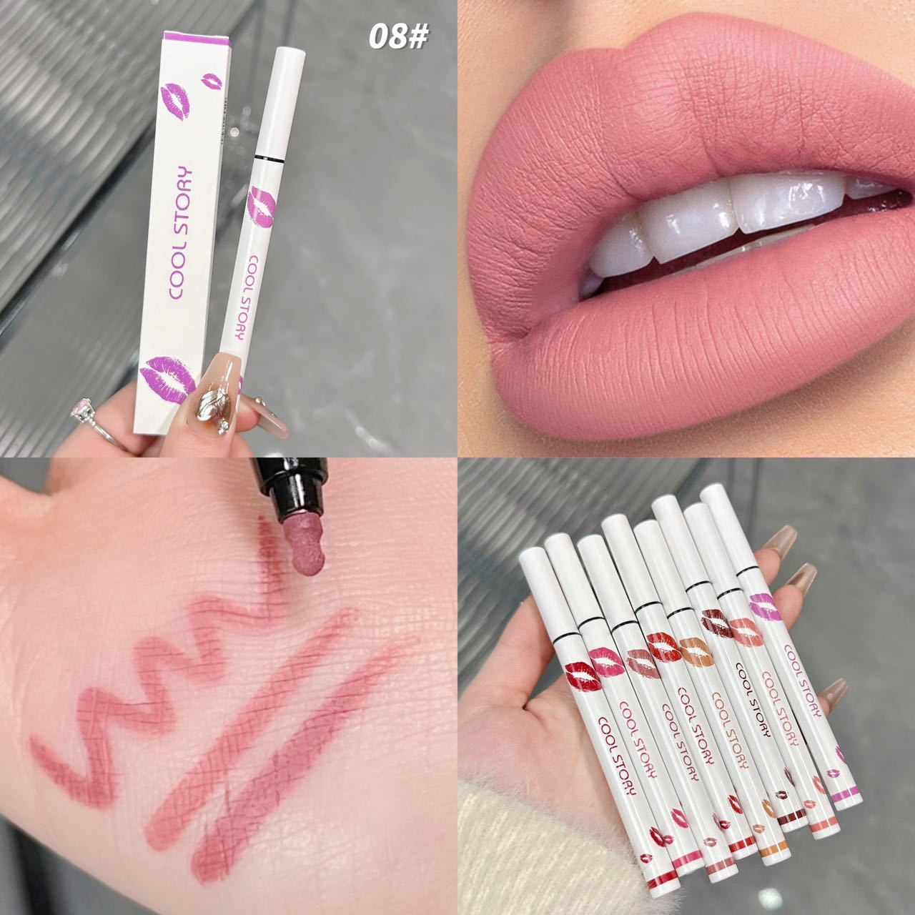 🎁Last Day Sale - 70% OFF🔥Longwear Liquid Lip Liner✨Buy 1 Get 1 (2 Pcs)🎉