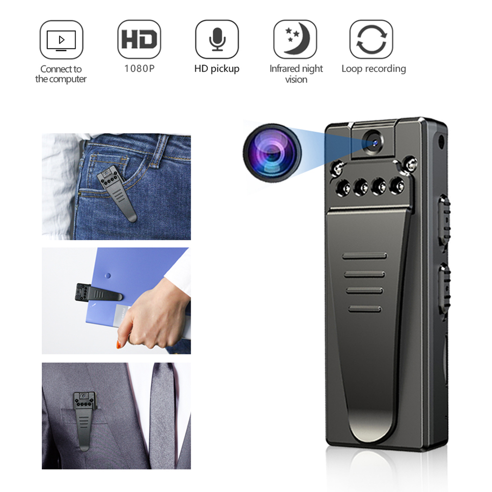 (Last Day Promotion - 50% OFF) Mini Body Camera Video Recorder, BUY 2 FREE SHIPPING