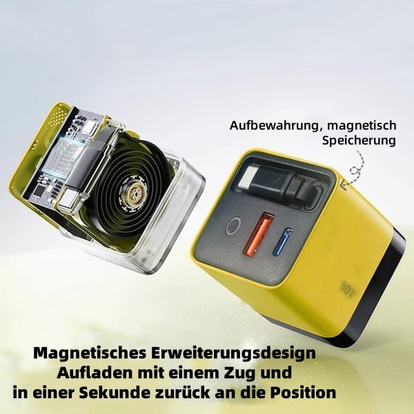 🔥LETZTER TAG 50% Rabatt- 3-in-1 GaN-Ladegerät⚡