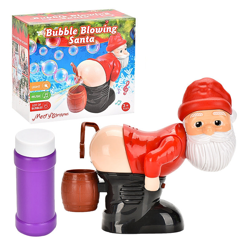 🎅Funny Santa Bubble Blowing Machine🫧