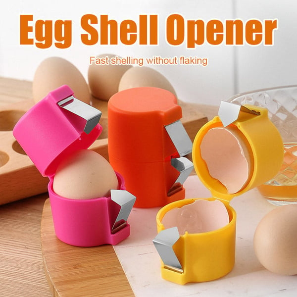 🔥Last Day 49% OFF🔥Efficient Egg Cracking Tool, Handy Egg Separator, 🔥BUY 3 GET 1 FREE