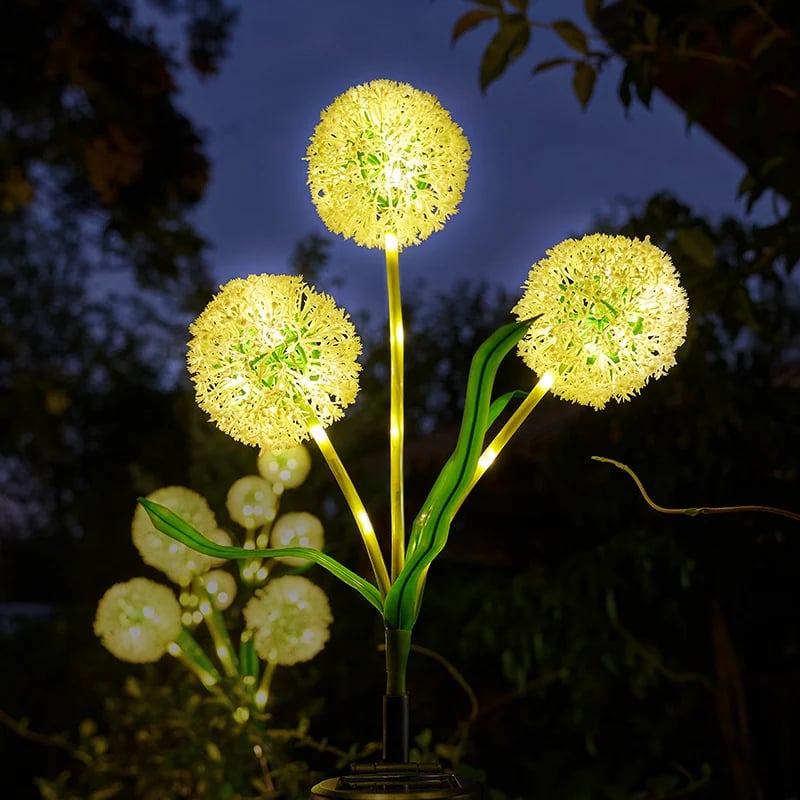 💐Last Day Promotion - 50% OFF💐Dandelion Lamp Outdoor Garden Landscape Atmosphere Light