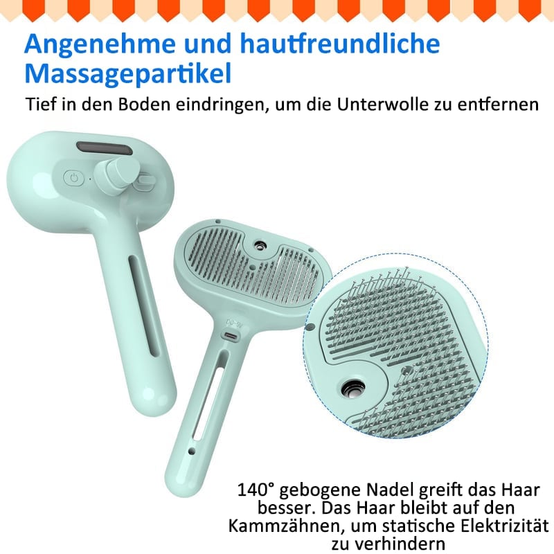 🐾Haustierspray Haarentfernungskamm🐶
