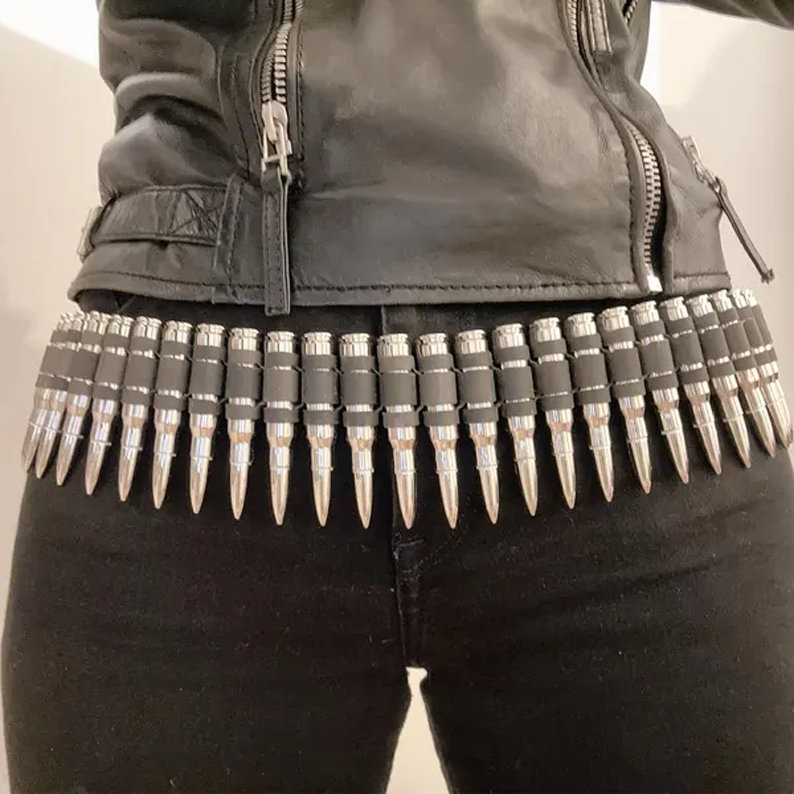 Punk Bullet Belt