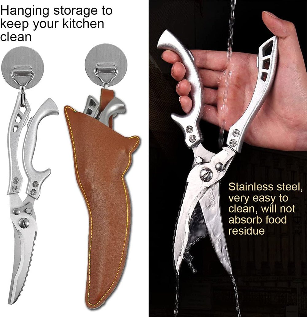 🔥Last Day Promotion 70% OFF-🔥-Heavy Duty Stainless Steel Bone-Cut Scissors