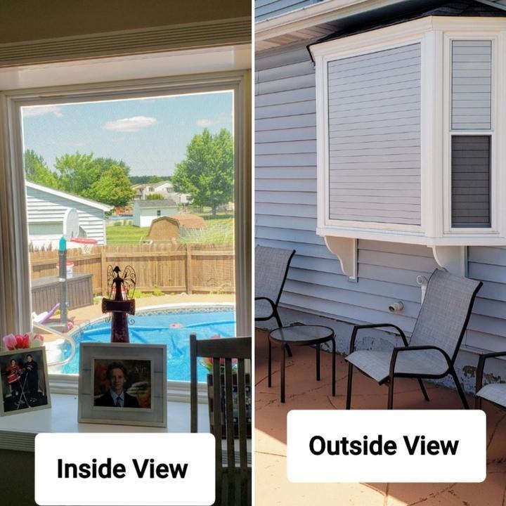 ⛄Early Spring Hot Sale 50% OFF⛄ - 1-way Vision Horizontal Blinds (Applies to Exterior)