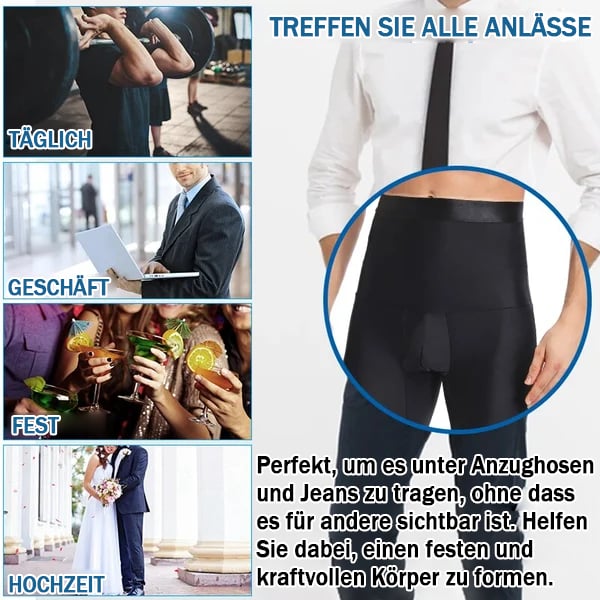 🔥Letzter Tag 49% Rabatt🔥Shaping-Hose für Herren mit hoher Taille