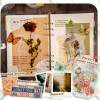 Easy-press Dried Flower Bookmark Sticker Set (20pcs)