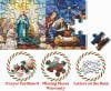 ✝️Life of Jesus Christmas Advent Calendar Jigsaw Puzzle 1000 Pieces🎅