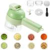 TUBCHOP - 4 IN 1 ELECTRIC VEGETABLE CUTTER SET