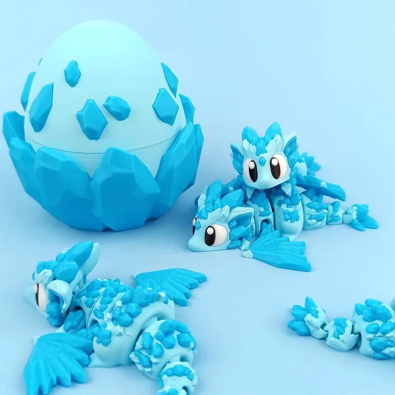 Adorable Surprise Dragon Egg Toy Collection