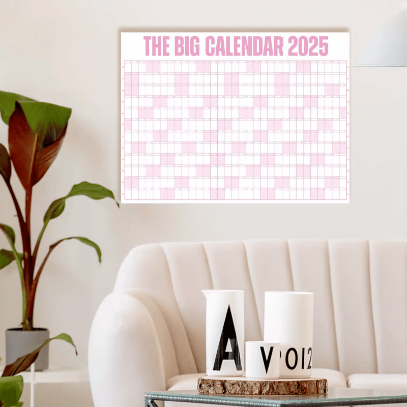 🎁Last Day Promotion 50% OFF🔥The Big Class Calendar 2025 | Dry Erase