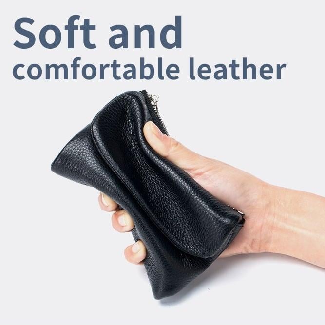⏰LAST DAY SALE 50% OFF💥Unisex Pebble Leather Wallet