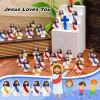 🎁TikTok Last Day Sale - 70% OFF🔥Original Design Mini Jesus Figures Jesus Loves You