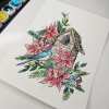 🎨Advent Calendar 24 Envelopes Watercolor Christmas Set