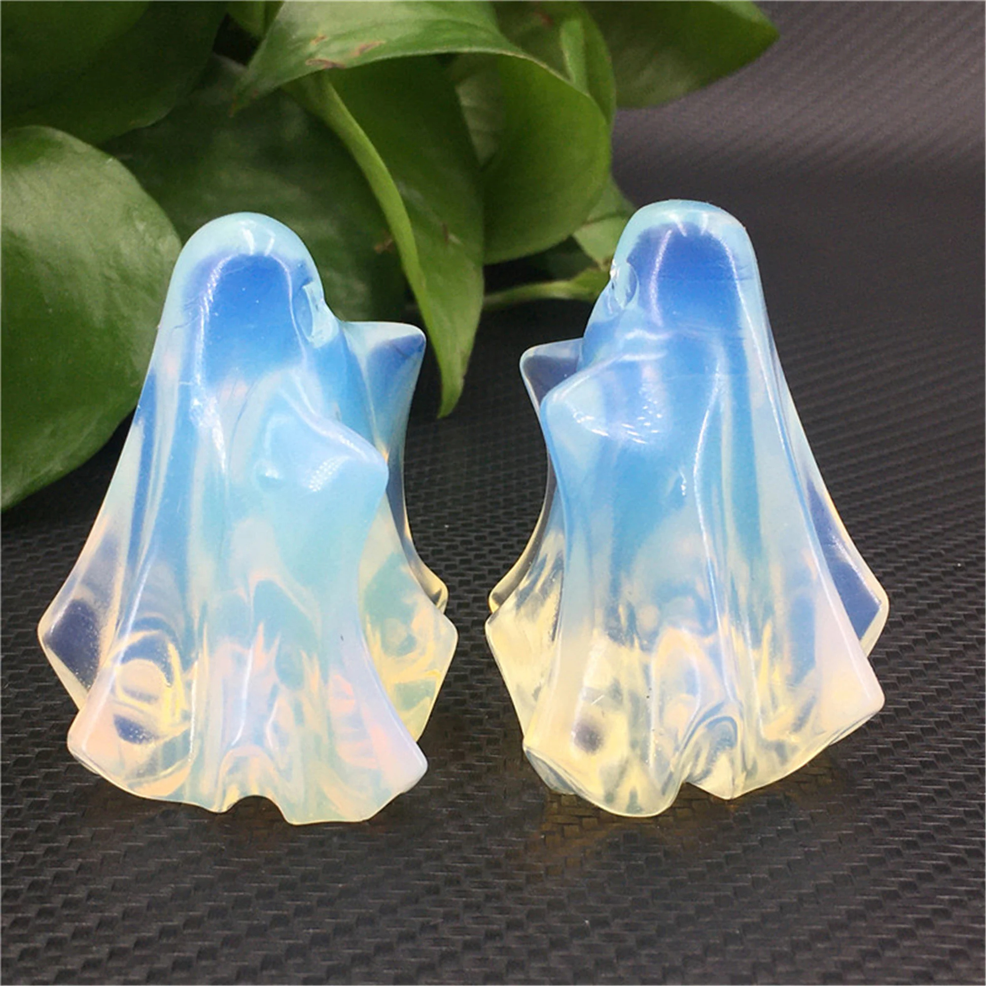 🔥HOT SALE 49% OFF🔥 - Hand Carved Opalite Ghost Skull
