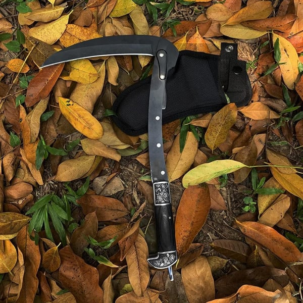 Dual-Section Folding Sickle