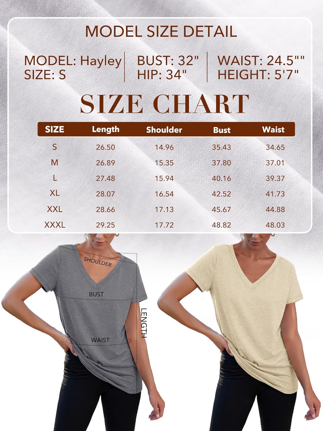 AUTOMET T Shirts Short Sleeve V Neck Tees for Women Fashion Tops Trendy Lightweight Soft Casual Summer Outfits Clothes 2024