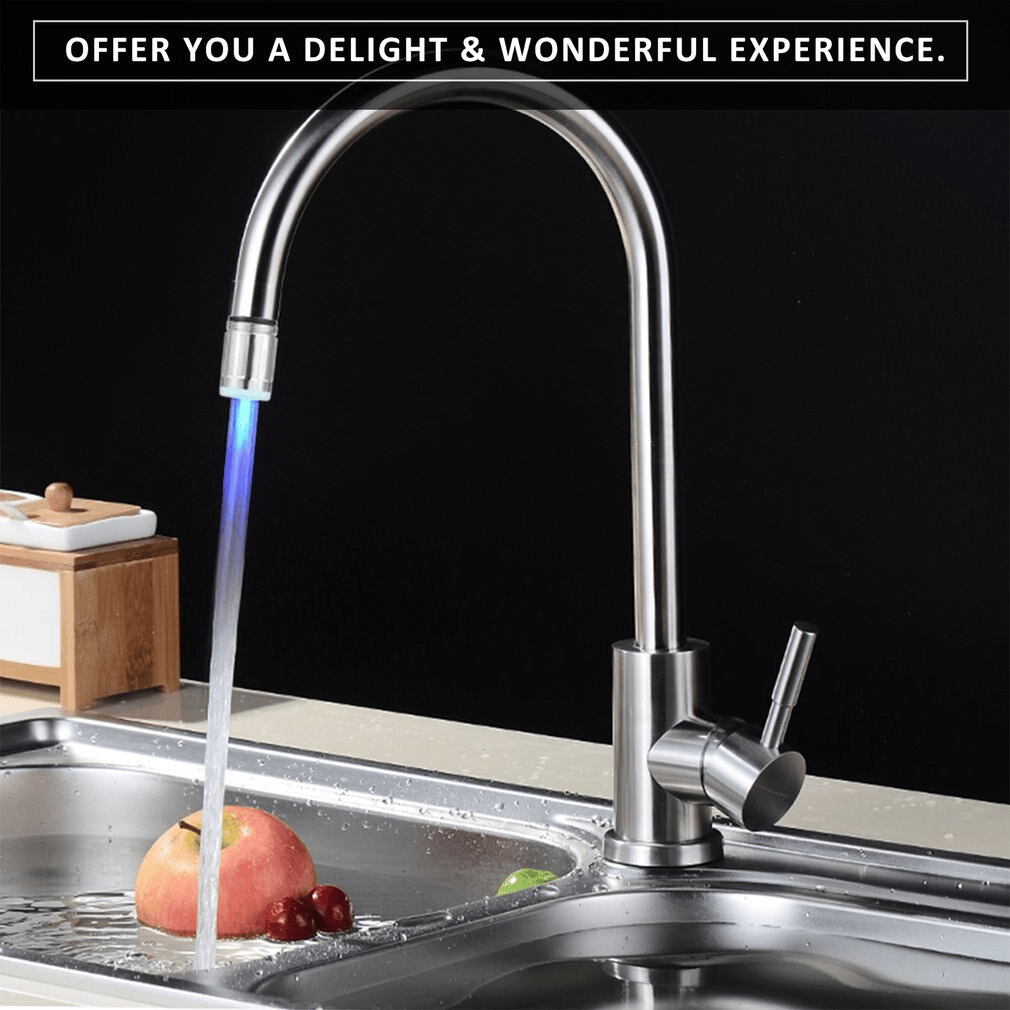 (🔥LAST DAY PROMOTION - SAVE 49% OFF)Temperature Sensing LED Water Faucet-BUY 3 GET 3 FREE