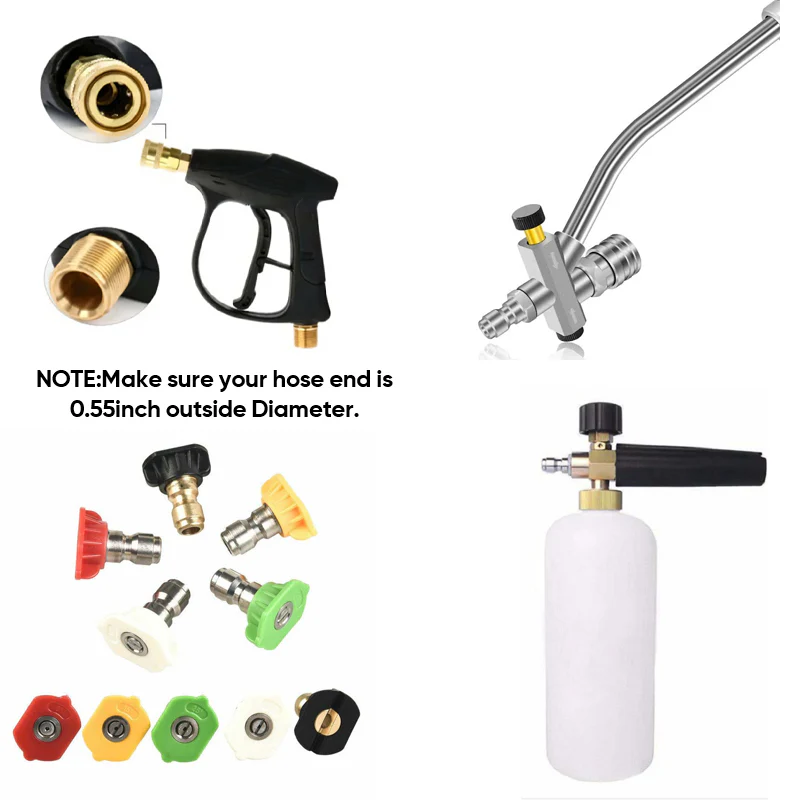 (🔥TikTok Summer SALE)Foam Cannon Dual Connector Accessory